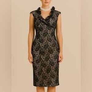 XSCAPE by Joanna Chen Cocktail Dress Size 2P